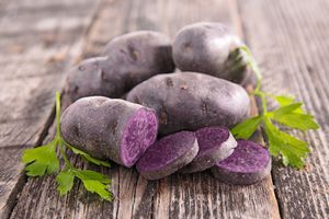 Patata morada