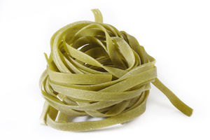 Fetuccini espinaca