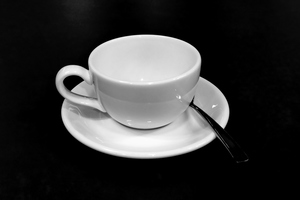 Taza de café con leche